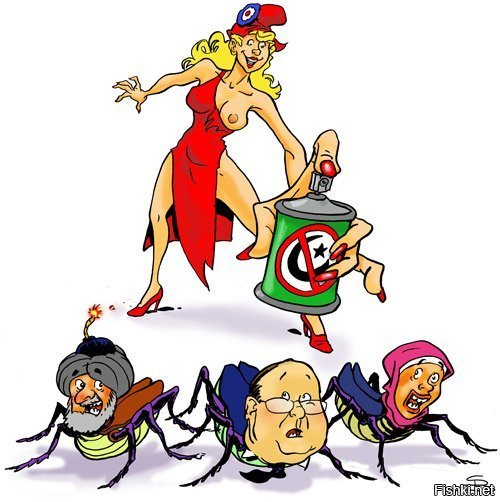 Шарж мусульмане (46 фото)