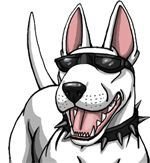 Бультерьер карикатура