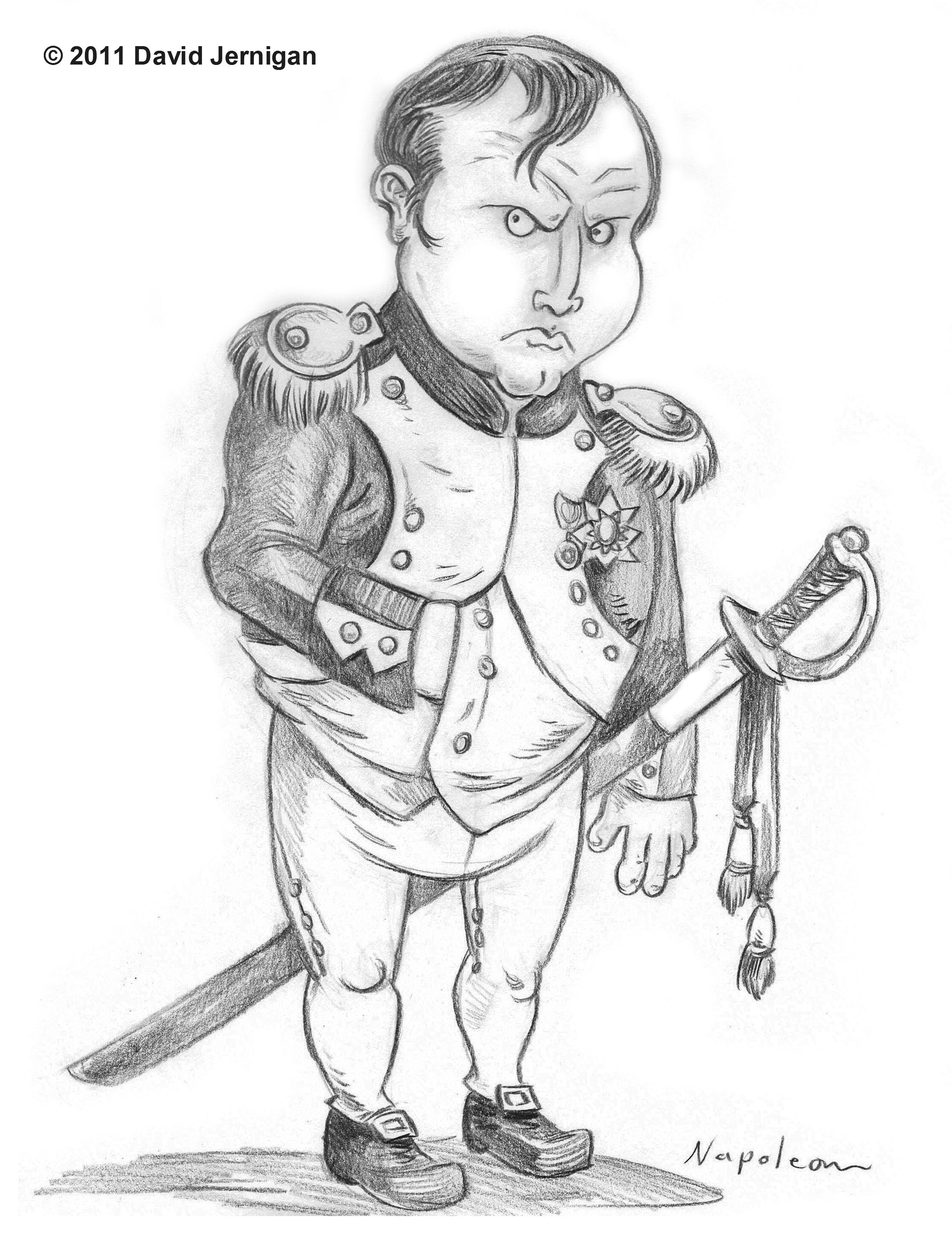 Наполеон Бонапарт карикатуры 1812