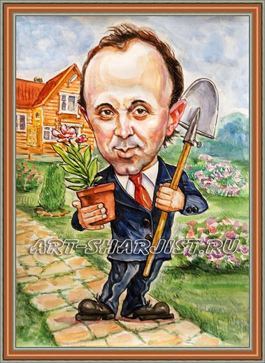 Дачник карикатура