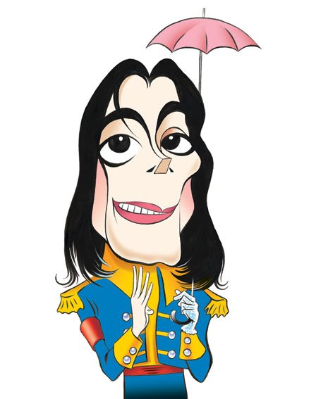 Карикатура на звезд эстрады