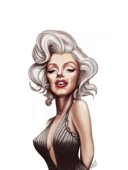 Мэрилин Монро мультяшка