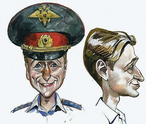 Сергей Безруков карикатура