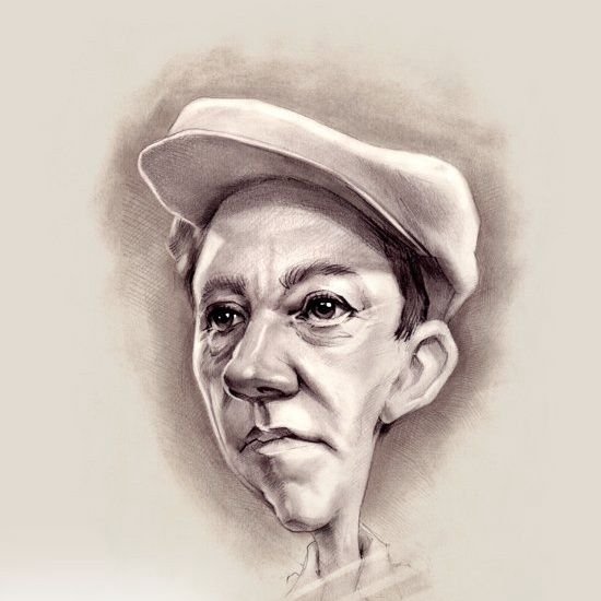 Шарж на Юрия Никулина