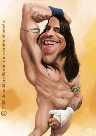 Anthony Kiedis арт