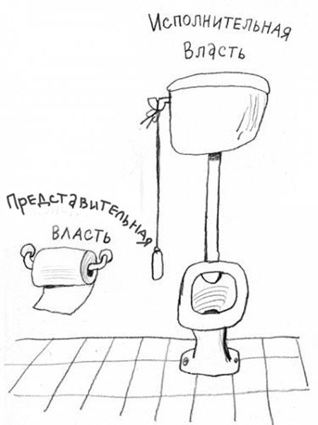 Исполнительная власть карикатура