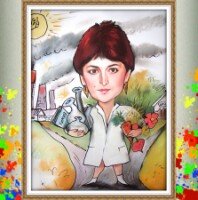 Дружеский шарж на врача