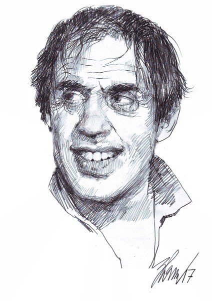 Адриано Челентано карикатура