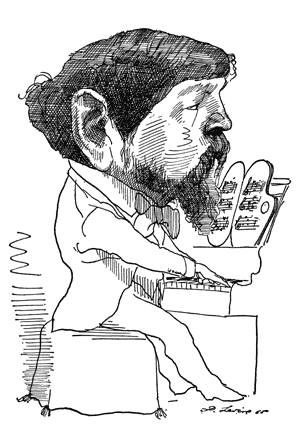 Шаржи на композиторов (48 фото)