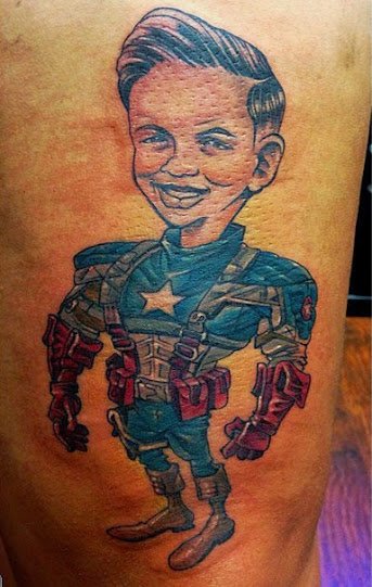 Пин ап тату