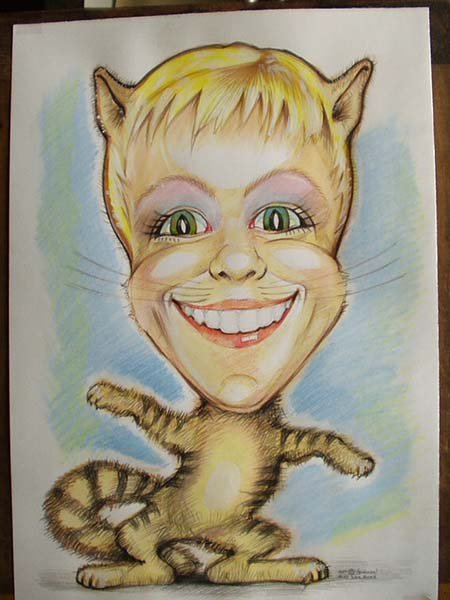 Сатирический портрет сказочного героя