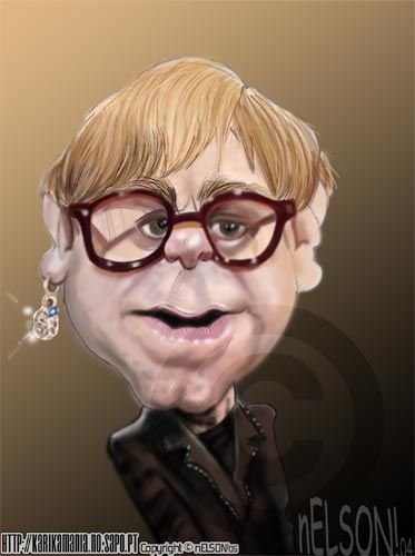 Elton John 2022 portrait