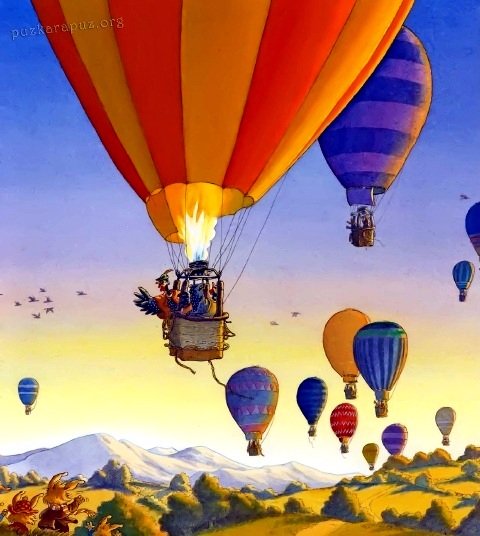 Crack cartoon hot Air