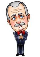 Сатирический портрет Якубовича