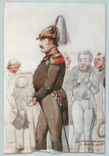 Карикатуры на Николая 1 Жандарм Европы