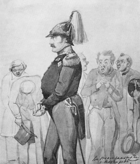 Николай 1 карикатура