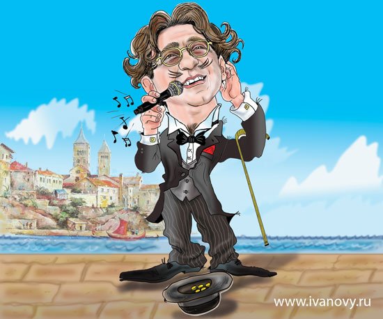 Григорий Лепс шарж