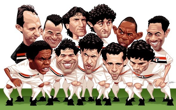 Футбольная команда арт