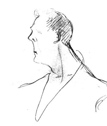 Автопортрет Шаляпина в роли Грозного