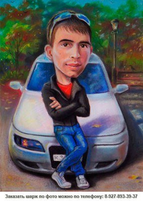 Рисунок иномарки карандашом