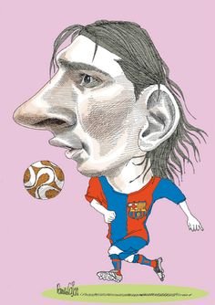 Карикатура Барселона