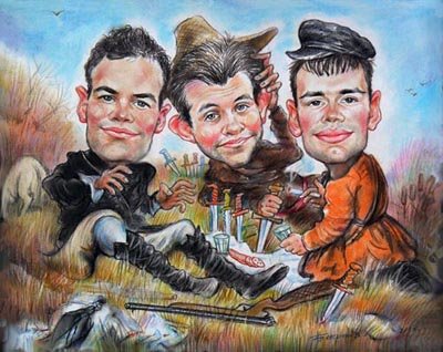 Шард охотники на привале