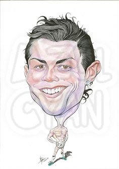 Карикатура на Лионеля Месси