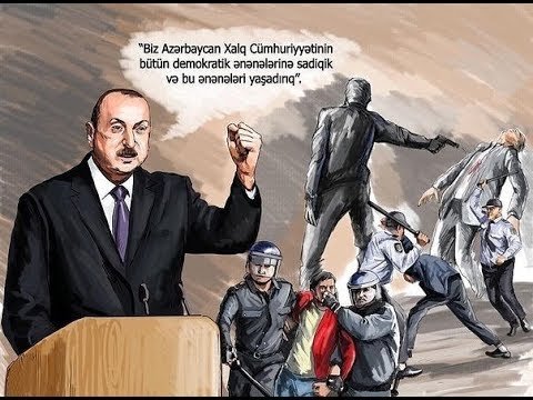 Карикатура на Алиева и Эрдогана