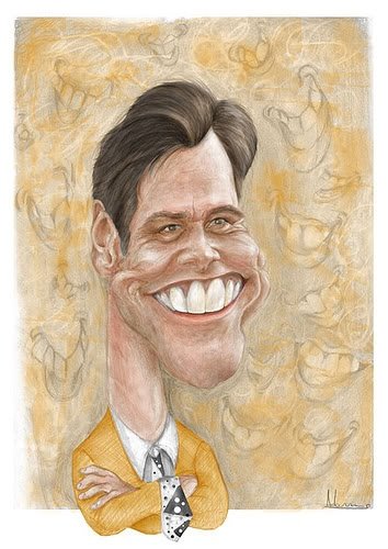 Джим Керри шарж