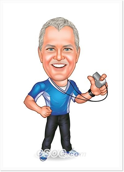 Шарж учитель физкультуры