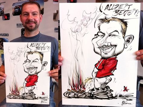 Шарж водитель