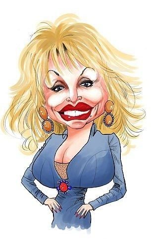 Шарж Алла Пугачева