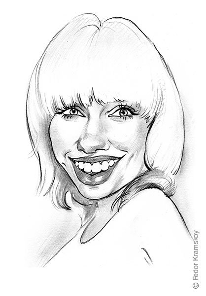 Валерий Леонтьев шарж