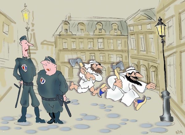 Стрелков карикатура