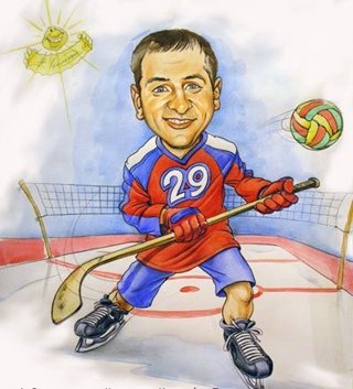 Шарж футболист Месси