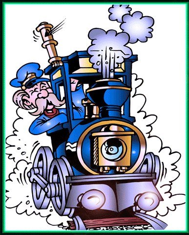 Карикатуры про железную дорогу