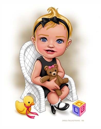Шарж малыш