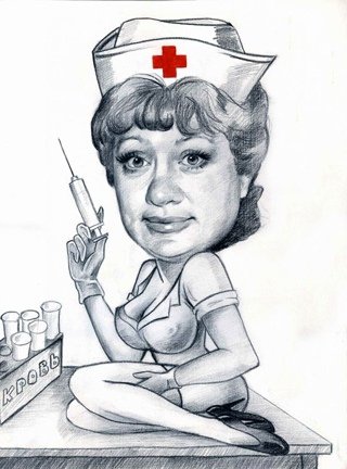 Шарж танкист