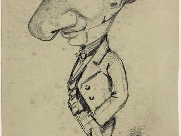 Первые карикатуры Клода Моне