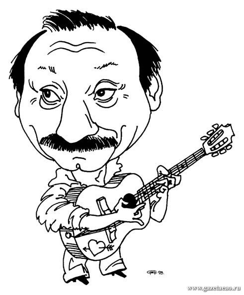 Художник Константин Куксо шаржи