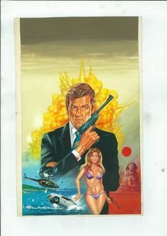 Джеймс Бонд карикатура