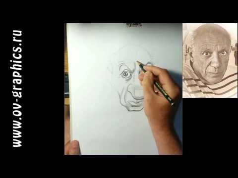 Шарж Пабло Пикассо