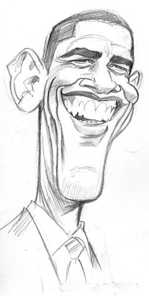 Барак Обама карикатуры