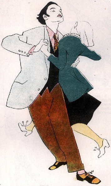 Советские карикатуры на стиляг