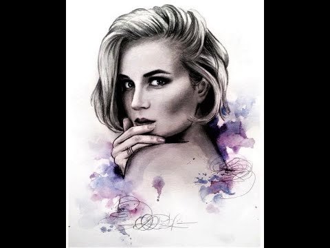 Шарж девушка подросток