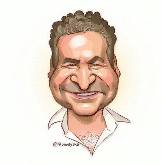 Шарж на Леонтьева