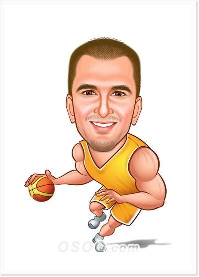 Шарж в тренажерном зале