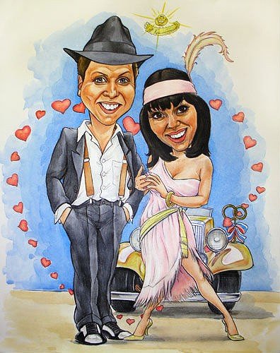 Федор Крамской шаржи