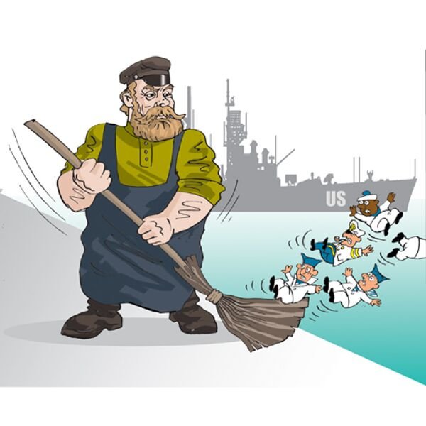 Дворник карикатура