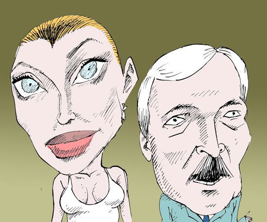 Волочкова шарж